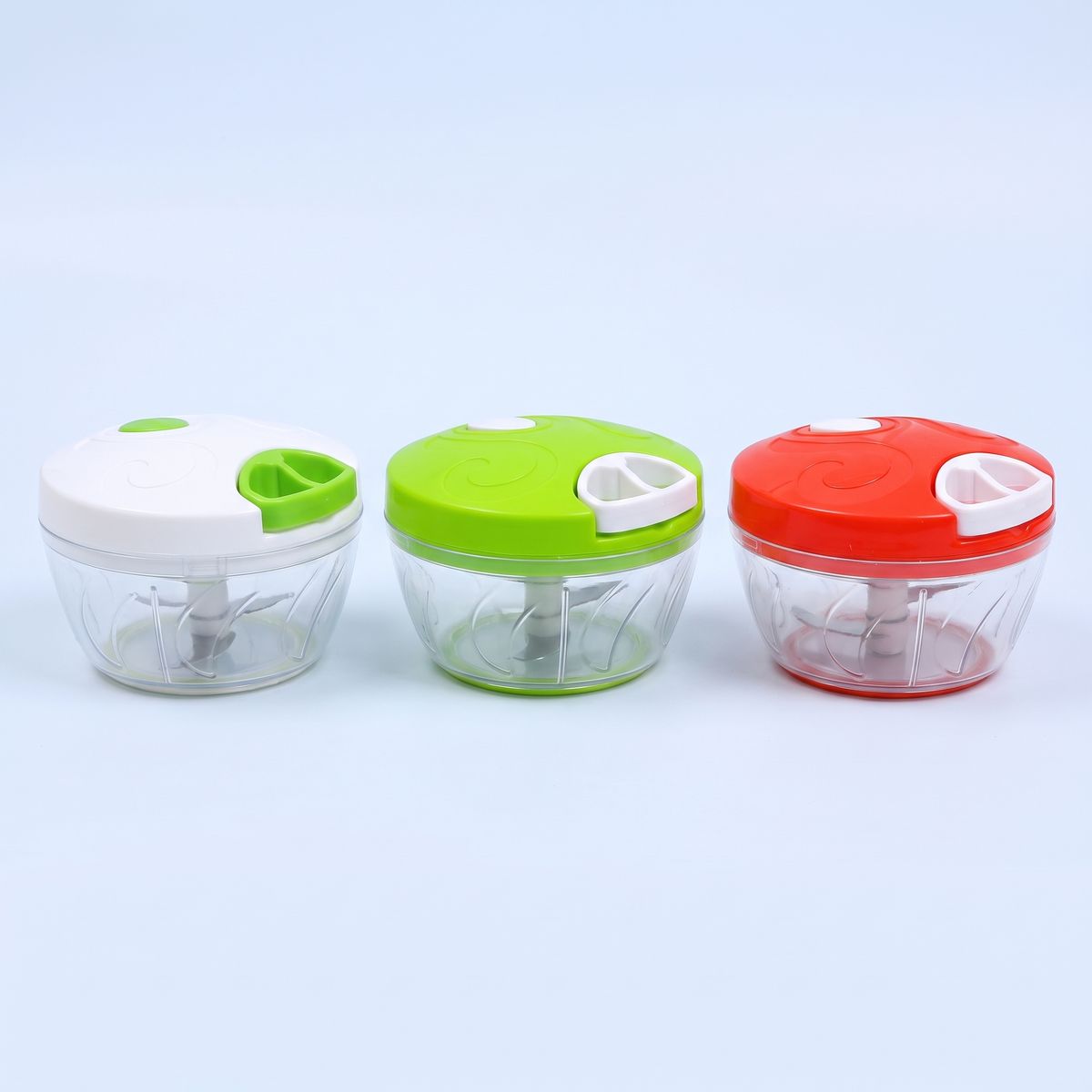 Roo Pull Chopper in white, green and red